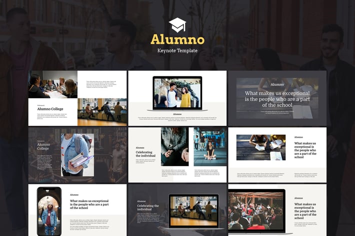 Alumno - Education & Course Keynote Template