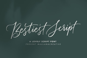 Bestiest Script Lovely Modern Font