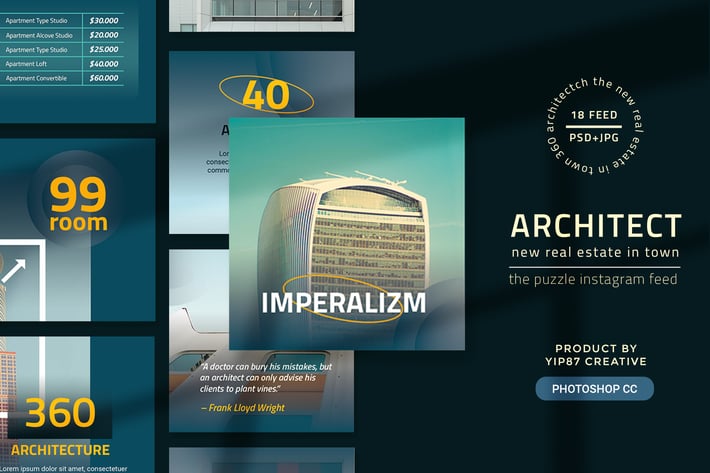 Real Estate & Achitecture Instagram Puzzle