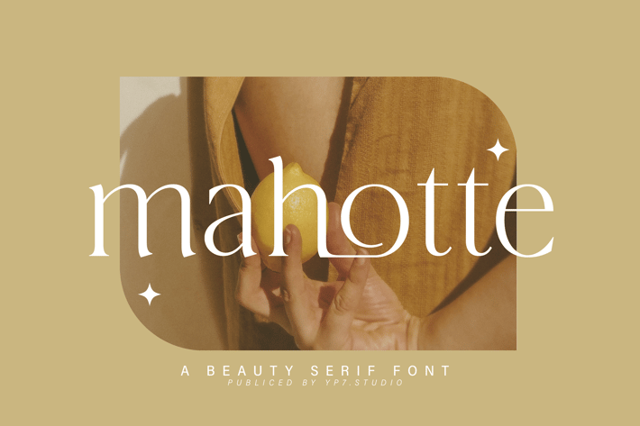 Beauty Serif Modern Display Font