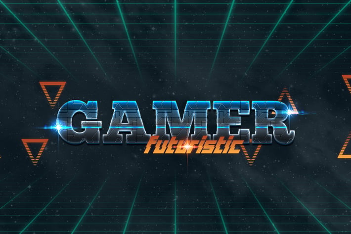 Gaming Text Effect