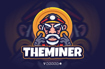 OLD MINER LOGO MASCOT