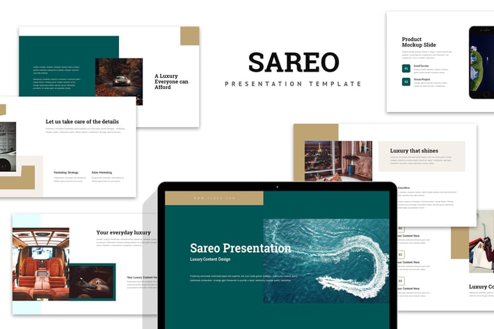 Sareo : Luxury Business Plan Keynote