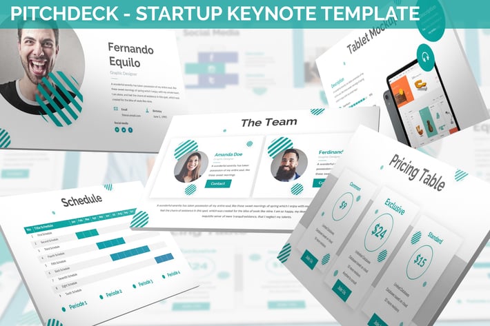 Pitchdeck - Startup Keynote Template