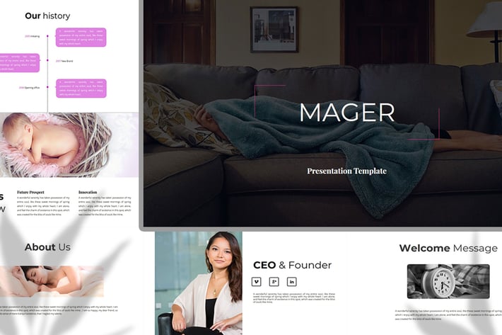 Mager – Business Keynote Template