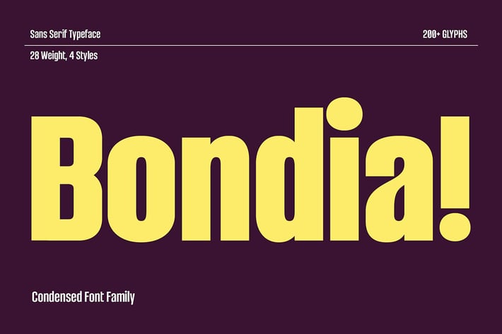 Bondia – Condensed Family