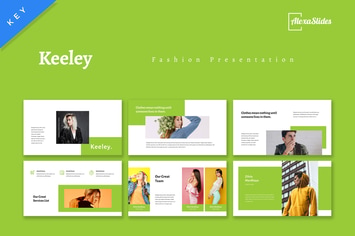 Keeley - Fashion Keynote Template
