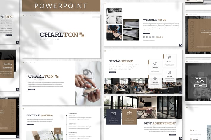 Charlton - Business Powerpoint Template