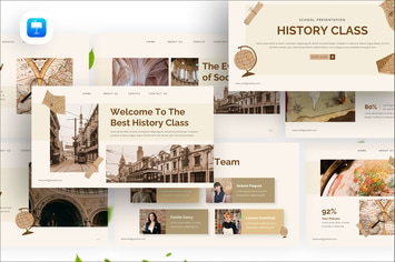 History Class Keynote Presentation Template
