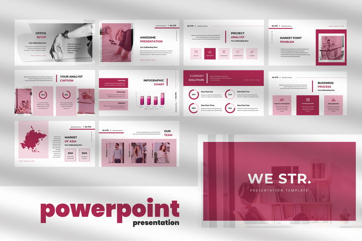 We STR - Business Powerpoint Presentation