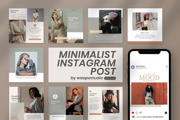 Minimalist Instagram Post Template