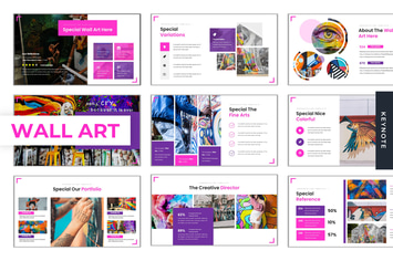 Walt Art Decor - Keynote Template