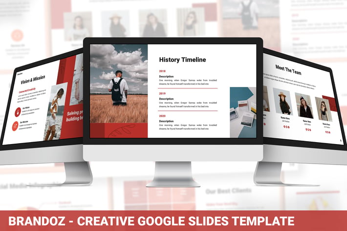 Brandoz - Creative Google Slides Template