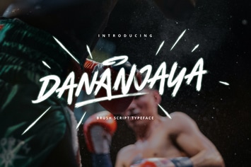Dananjaya - Brush Script Typeface