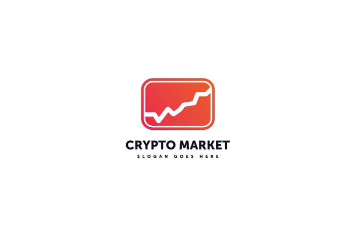 Crypto Market Logo Template