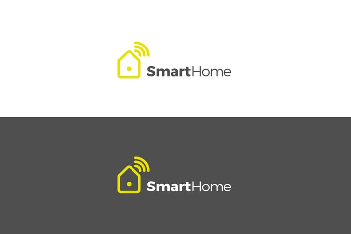 Smart Home Logo Design