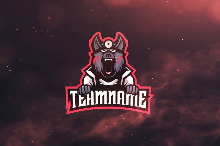 Dr Wolf Sport and Esports Logos