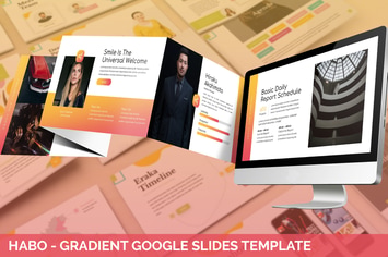Habo - Gradient Google Slides Template