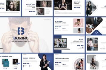 Boring - Business Keynote Template