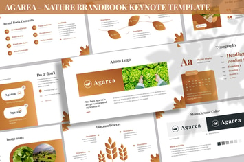 Agarea - Nature BrandBook Keynote Template