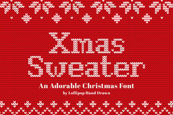 Xmas Sweater Font