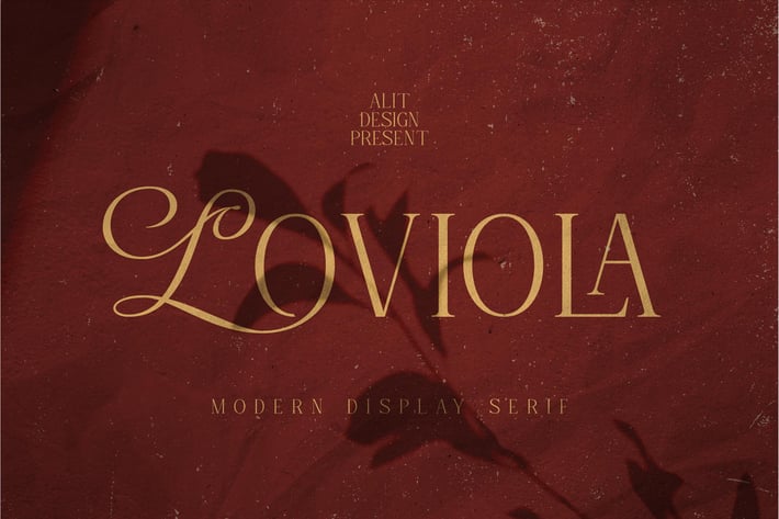 Loviola Typeface