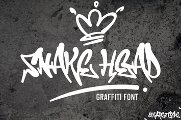 Snakehead - Awesome Graffiti Font