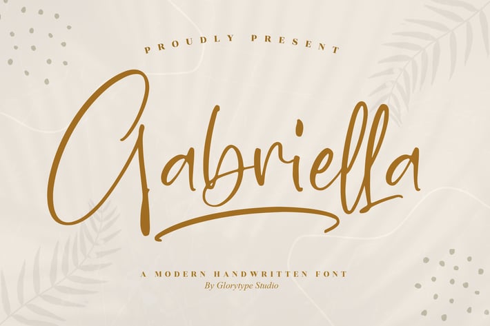 Gabriella Handwritten Font