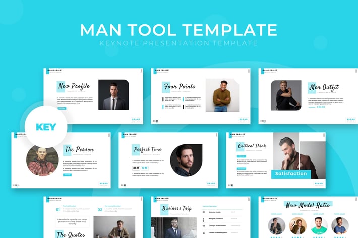 Man Tool - Keynote Template