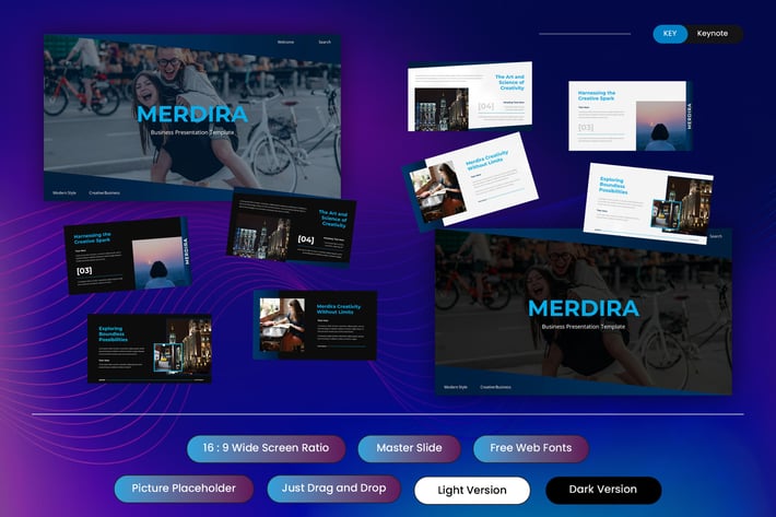 Merdira - Business Keynote Template