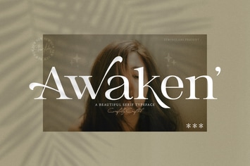 Awaken - Casual Serif Font