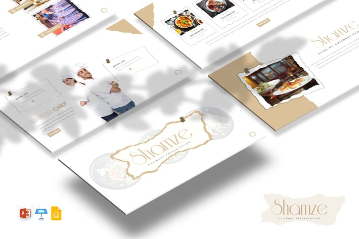Shamze - Culinary PPTX / GSlides / Key