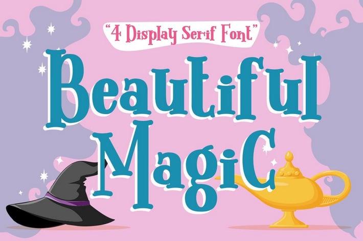 Beautiful Magic - Display Serif Font