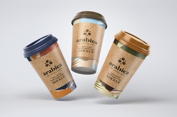 Take Away Paper Coffee Cup Mockup