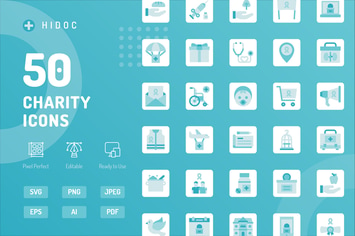 Hidoc - Charity Icons