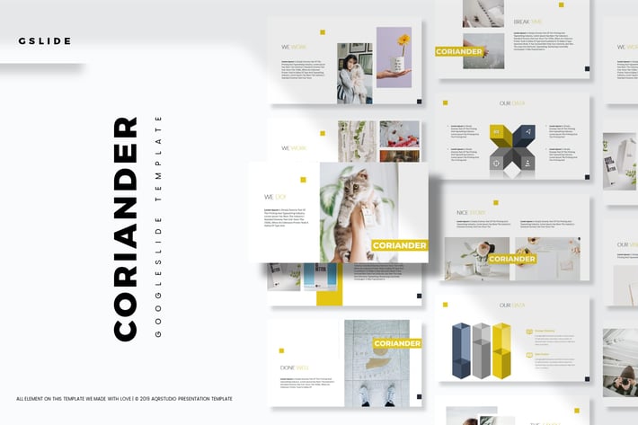 Coriander - Google Slides Template