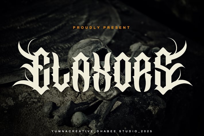 Elaxors - Classic Blackletter Font