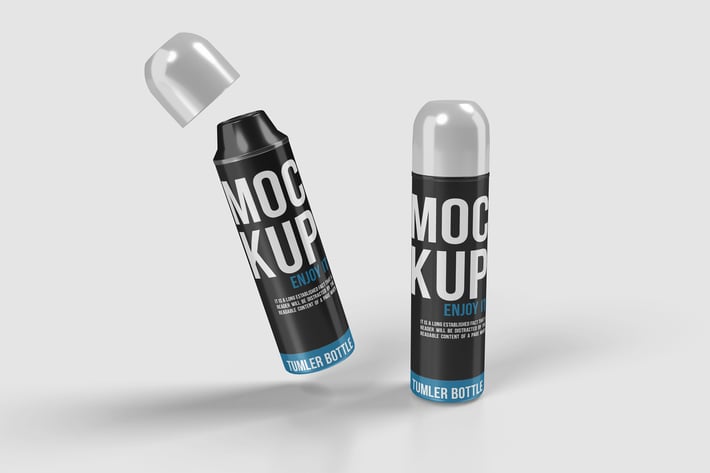 Tumbler Bottle Mockup