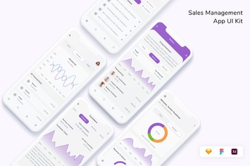 Sales Management App UI Kit