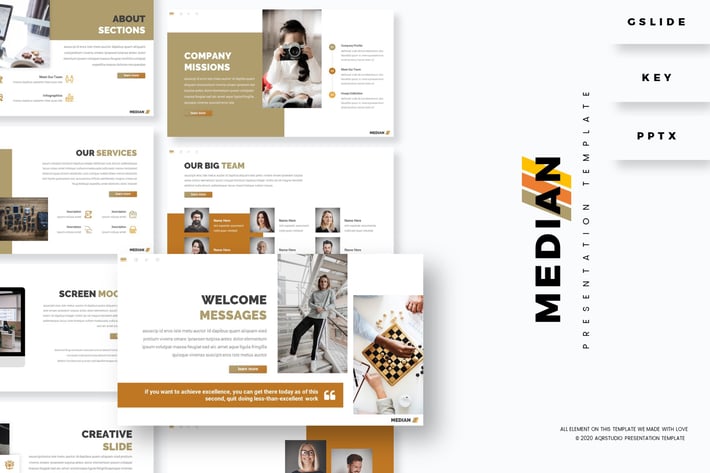 Median - Presentation Template