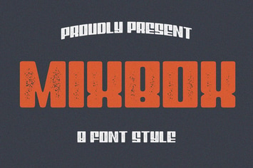 8 Font - MixBox Font Family