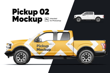 Pickup Mockup