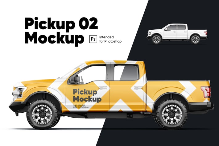 Pickup Mockup