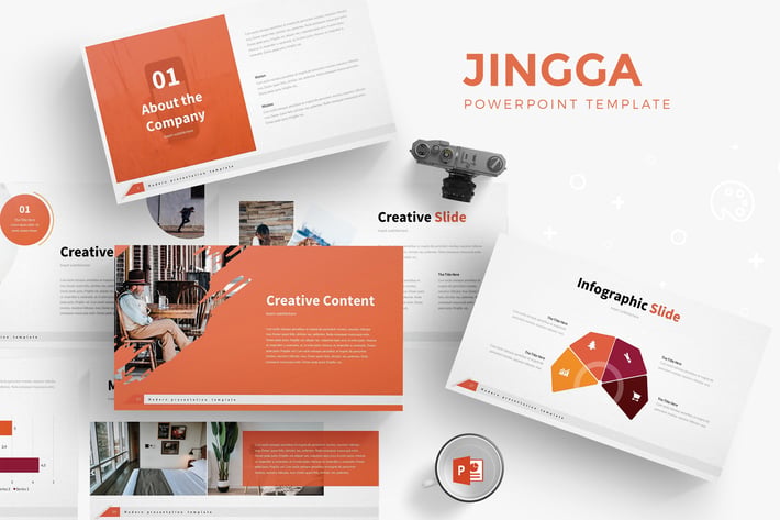 Jingga - Powerpoint Template