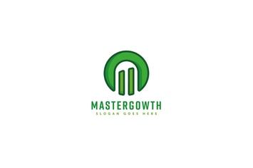 Master Growth Logo Template