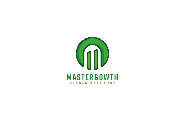 Master Growth Logo Template