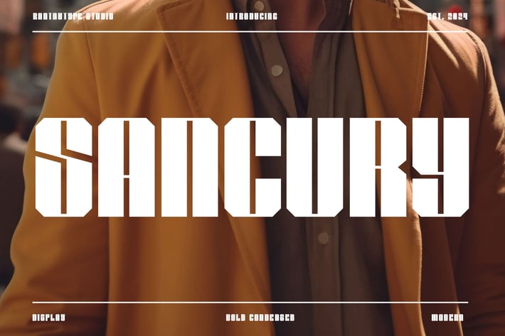 Sancury Modern Bold Font