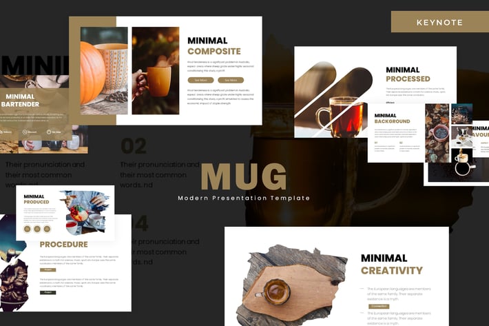 Mug - Keynote Template
