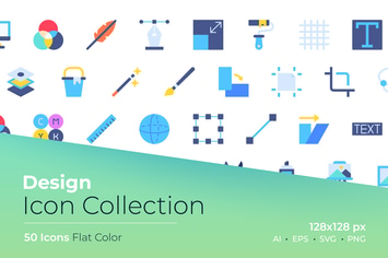 Design Flat Color Icon