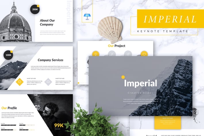 IMPERIAL - Business Keynote Template